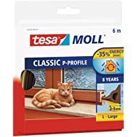 Los mejores  - tesa 05390-00101-00 05390-00101-00-Burlete de Caucho Tubular Perfil Ppara desajustes medianos-6m x 9mm Marrón…